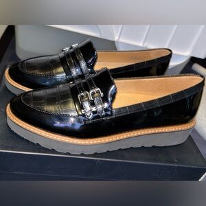 Naturalizer Black Patent Loafers